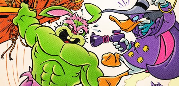 DARKWING DUCK vs. HULK BUNNY: Another Treasury Edition We REALLY Want to See