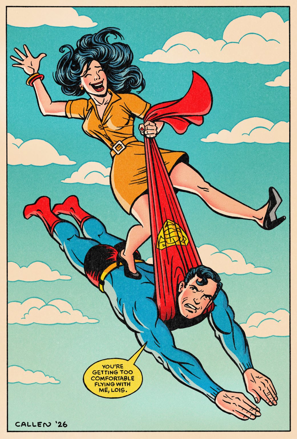 This Is What Happens When LOIS Tugs on SUPERMAN’s Cape | 13th Dimension ...