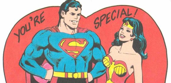 13 VINTAGE VALENTINES From the SUPER FRIENDS — and DICK GIORDANO