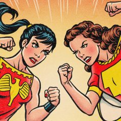 The WONDER GIRL-MARY MARVEL Showdown You Always Wanted
