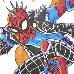 Hey, Punk! It’s SPIDER-PUNK, Franco-Style!