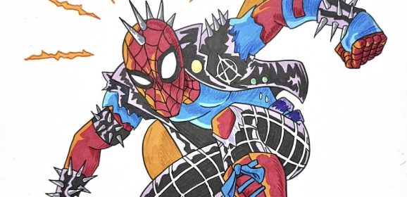 Hey, Punk! It’s SPIDER-PUNK, Franco-Style!