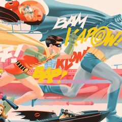 Behold This Remarkably Beautiful 1966 BATMAN MOVIE Print