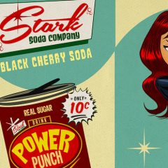STARK SODA COMPANY: Avenge Your Thirst With BLACK WIDOW’s Black Cherry Cola