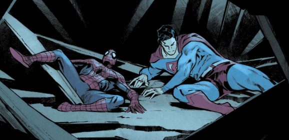 SNEAK PEEK: Your FIRST LOOK at April’s SPIDER-MAN/SUPERMAN #1 Lead Story