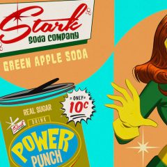 The STARK SODA COMPANY Flavor of the Week: MARVEL GIRL’s Marvelous Green Apple Pop