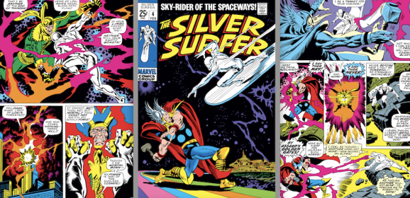 1968’s SILVER SURFER #4: June Sale Date Set for Classic THOR Showdown FACSIMILE EDITION