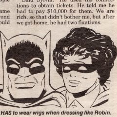 INSANE HEADLINES FROM 1989: BATMAN-CRAZY Hubby Forces His Wife to Dress Like ROBIN