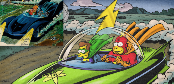 ‘To the BATMO… I Mean the RADIOACTIVE-MOBILE!’