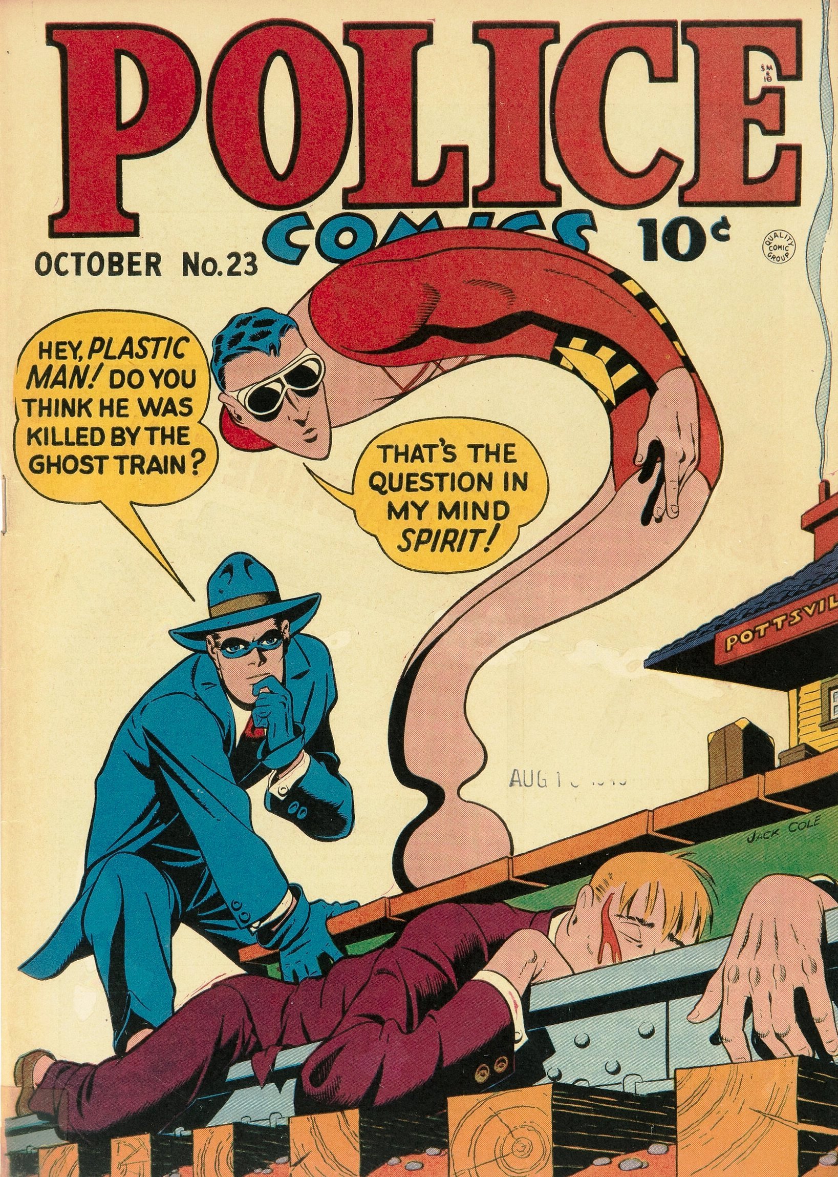 Police Comic Character POLICE COMICS: An 85th Anniversary Celebration in 13 COVERS | 13th ...