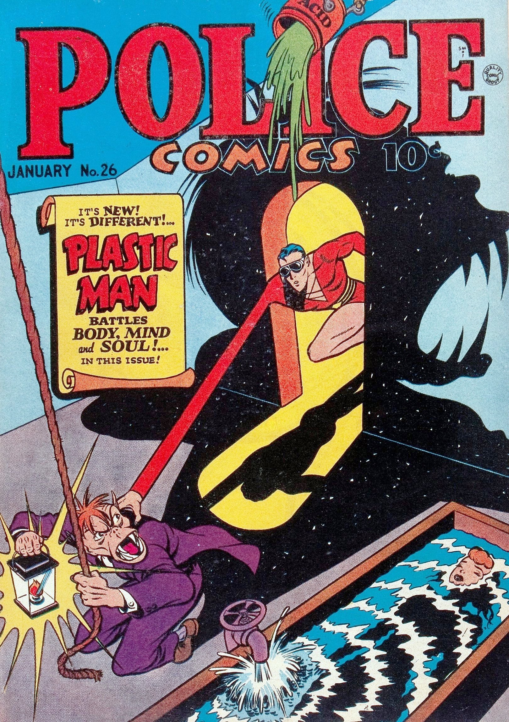 POLICE COMICS: An 85th Anniversary Celebration in 13 COVERS | 13th ...