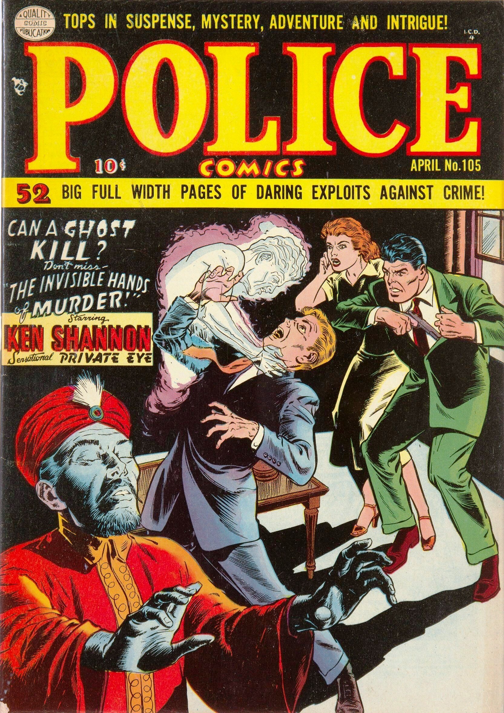 POLICE COMICS: An 85th Anniversary Celebration in 13 COVERS | 13th ...
