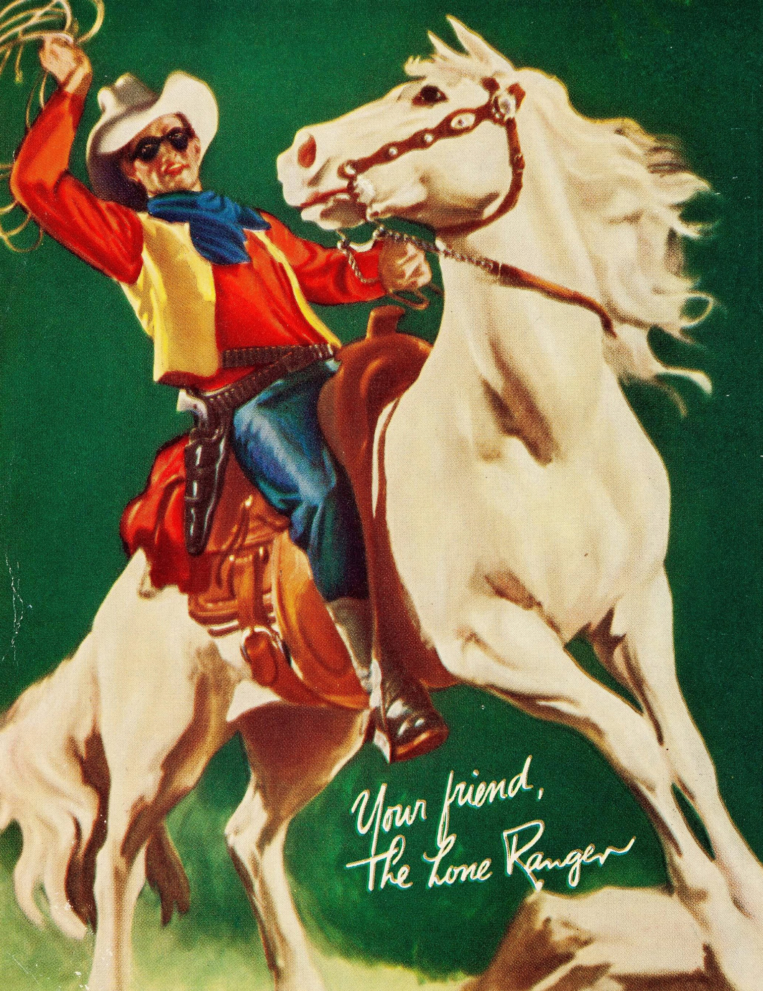 Lone Ranger Theme Color FOUR COLOR RADIO: The All-Time Classic THE LONE RANGER | 13th Dimension ...