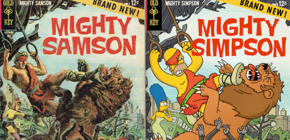 When HOMER SIMPSON Stepped in for Gold Key’s MIGHTY SAMSON