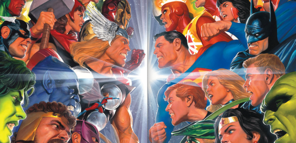 JLA/AVENGERS Facsimile Editions to Feature New ALEX ROSS Connecting Variant Covers