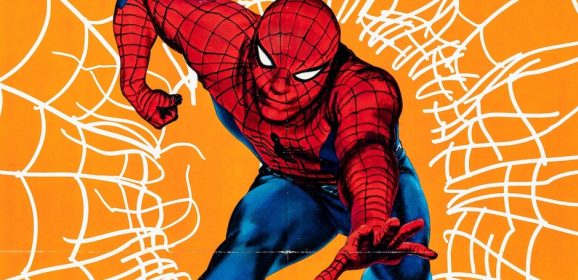 Dig This Groovy DITKO-Esque 1970s Foreign SPIDER-MAN Movie Poster