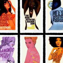 An IAN FLEMING Celebration: The Art of MICHAEL GILLETTE in 13 COVERS