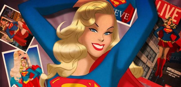 The MANY MOODS OF SUPERGIRL: A Soaring Selection of 13 PINUPS