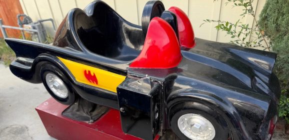 Dig These 13 Wild and Wonderful Vintage 1966 BATMOBILE KIDDIE RIDES