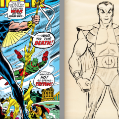 JOHN ROMITA’s Original ‘DISCO NAMOR’ Design Is Up for Auction