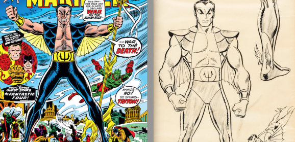 JOHN ROMITA’s Original ‘DISCO NAMOR’ Design Is Up for Auction