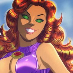 DES TAYLOR’s Take on GEORGE PEREZ’s STARFIRE Absolutely Dazzles