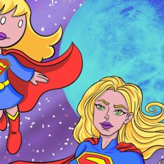 SUPERGIRL and the CRISIS ON TINY INFINITE EARTHS