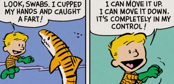If AQUAMAN Took Over the FUNNIES