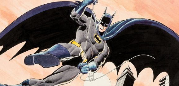Dig This Glorious DICK GIORDANO BATMAN Painting