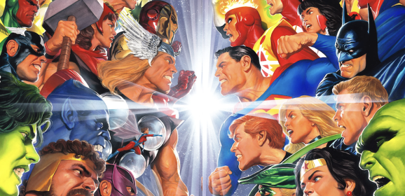 ALEX ROSS’ JLA/AVENGERS Facsimile Edition Variant Covers Offered as Exclusive Prints