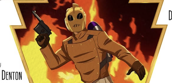 SNEAK PEEK: Dig DES TAYLOR’s New ROCKETEER Comic Book and Action Figure Project