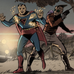 The Curious Case of When SUPERMAN Met the ROCKETEER