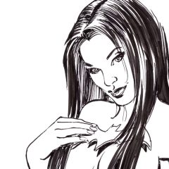 VA-VA-VOOM, BELOVED: Dig NEAL ADAMS’ Sumptuous TALIA Portrait