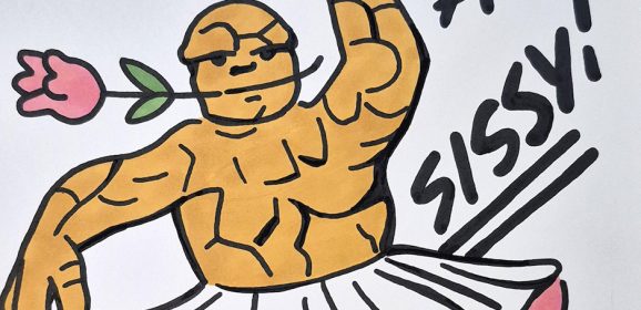 THE THING IS A SISSY — and Has Been Since 1963!