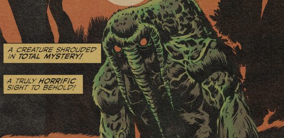 MAN-THING: A Shambling Faux 1970s House Ad to Remind You That OCTOBER Is Two Weeks Away