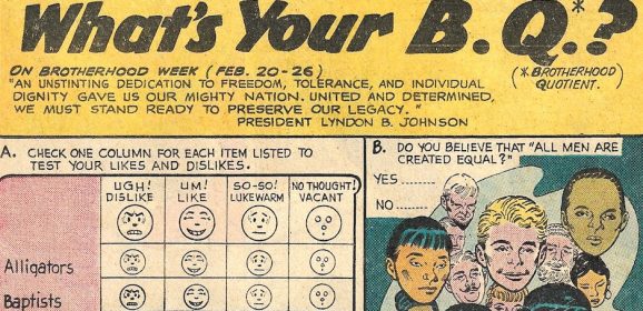 DC COMICS’ 1966 ‘Brotherhood’ Survey Was Well-Meaning — and Utterly Bonkers