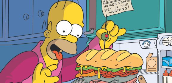 MMMMM, HOAGIES: Celebrate National EAT A HOAGIE DAY With HOMER SIMPSON