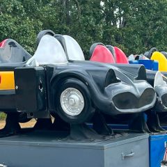 Man, It Must Be Cool to Own All These BATMOBILE KIDDIE RIDES