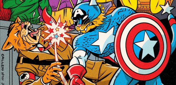 CAPTAIN AMERICAT: You Have to Love Felines Who Fight Fascists