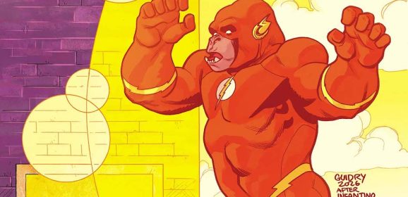 GAVIN GUIDRY’s Upcoming THE FLASH Cover Salutes a CARMINE INFANTINO Classic